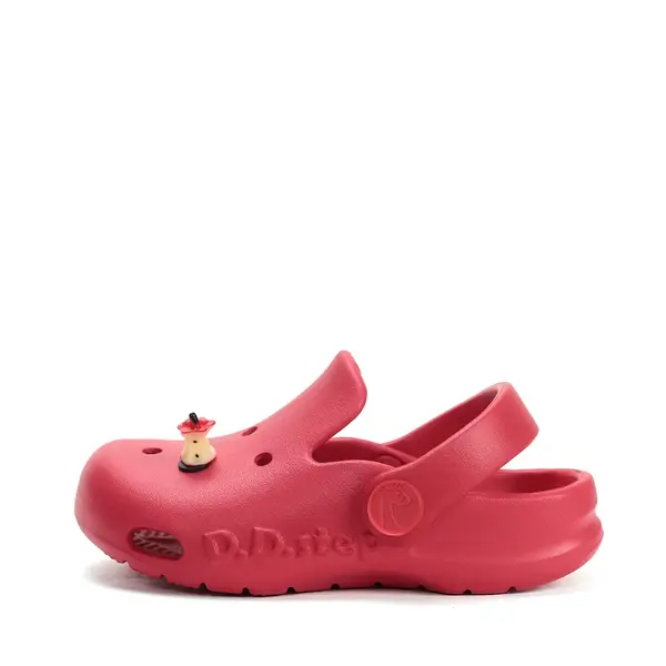 Papuci Cauciuc D.D Step rosu cu mar_J109-61546-22/23_Pebebe