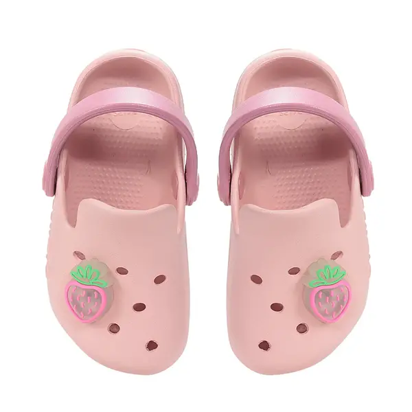 Papuci Cauciuc D.D Step roz cu capsunica_J109-61448-22/23_Pebebe