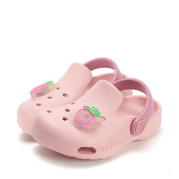 Papuci Cauciuc D.D Step roz cu capsunica_J109-61448-22/23_Pebebe