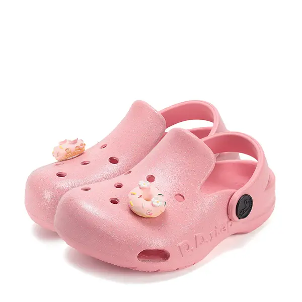 Papuci Cauciuc D.D Step roz sidef cu gogosica_J109-61467-30/31_Pebebe