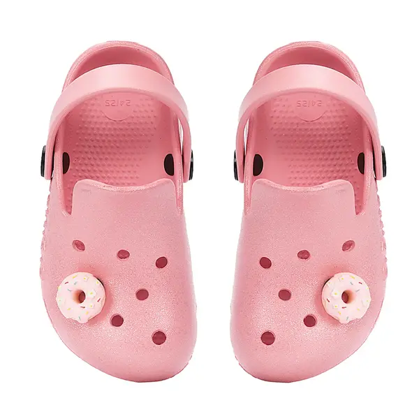 Papuci Cauciuc D.D Step roz sidef cu gogosica_J109-61467-30/31_Pebebe