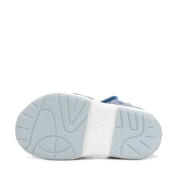 Sandale baieti, piele naturala, rata, albastru, D.D.Step_G111-61581B-21_Pebebe