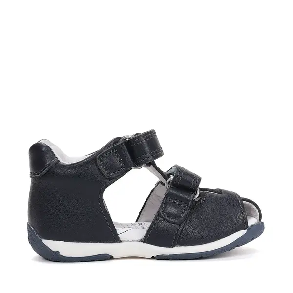 Sandale baieti, piele naturala, rata, bleumarin, D.D.Step_G111-61581A-20_Pebebe