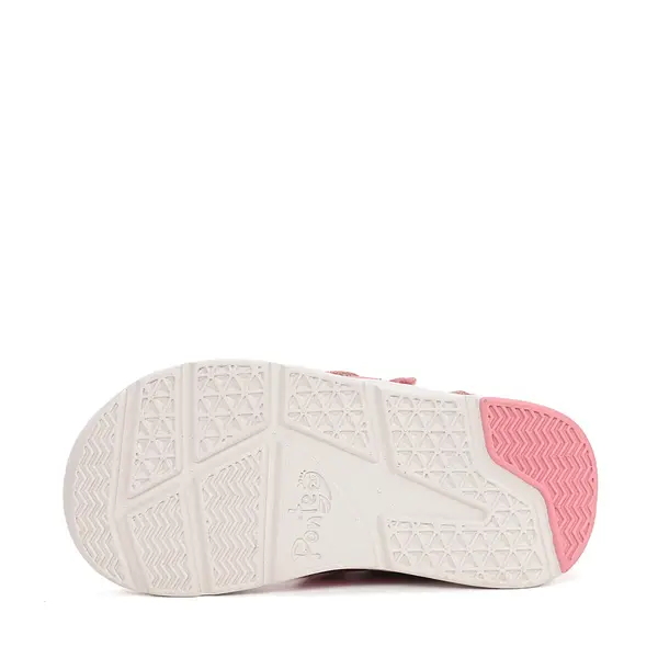 Sandale cu supinatie, piele naturala, vârf deschis, roz, Ponte20_DA05-6-1686C-23_Pebebe