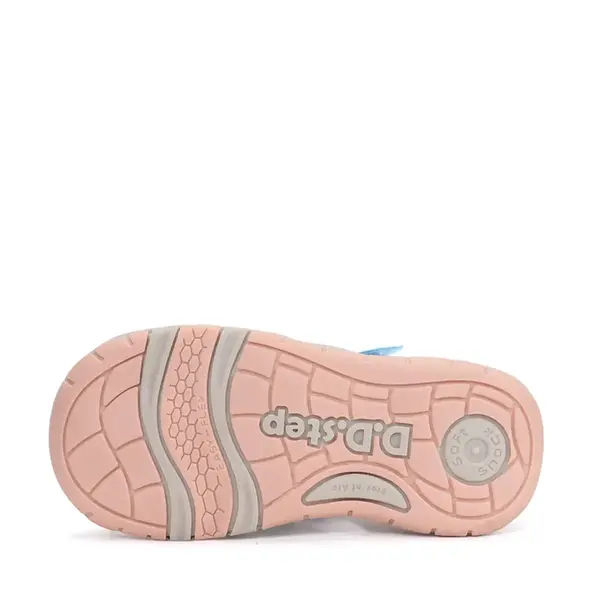 Sandale D.D Step baieti cu uscare rapidă, material textil, alb_G065-61146F-21_Pebebe