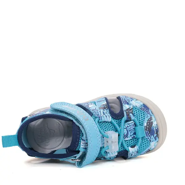 Sandale D.D Step baieti cu uscare rapidă, material textil, albastru_G065-61146-20_Pebebe