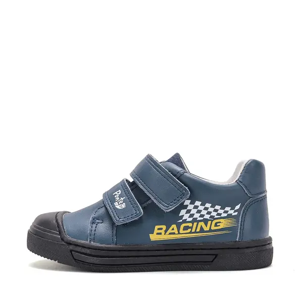 Pantofi copii cu supinatie, piele naturala, talpa ferma, bleumarin, Ponte20_DA03-6-2446-22_Pebebe