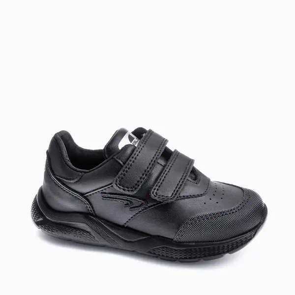 Pantofi primii pași copii Pablosky, piele regenerată certificată, SATURN, negru_204110-27_Pebebe