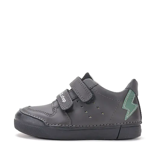 Pantofi sport baieti, piele naturala, luminite, negru, D.D. Step_S068-62272M-26_Pebebe