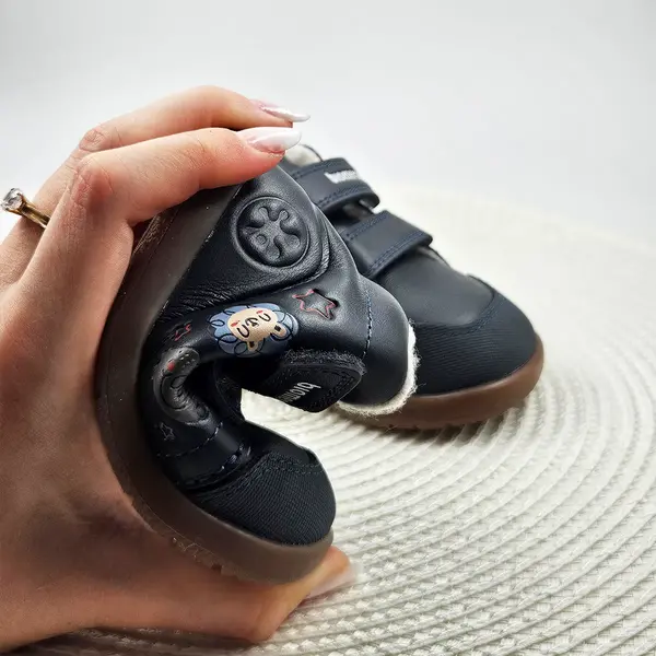 Ghete barefoot Biomecanics baieti, Wider, captuseala din lana, talpa flexibila, bleumarin_261153-A183FB-20_Pebebe