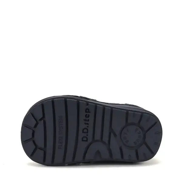 Ghete D.D.Step baieti, inalte, piele naturala, imblanite, bleumarin, model masina pompieri_W071-62477-20_Pebebe