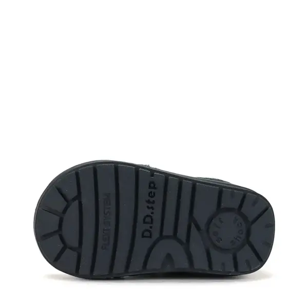 Ghete D.D Step baieti, piele naturala, talpa flexibila, captuseala textila, verde_A071-62646A-21_Pebebe
