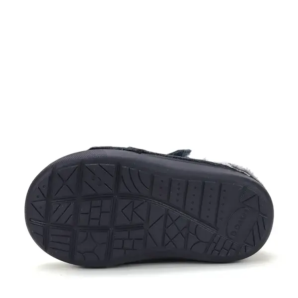 Ghete D.D.Step baieti, piele naturala, imblanite, bleumarin, model cu Urs polar_W066-62479-20_Pebebe