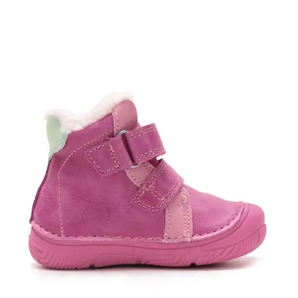 Ghete D.D Step fete, piele naturala, imblanite, fuchsia_W082-62926CM-26_Pebebe