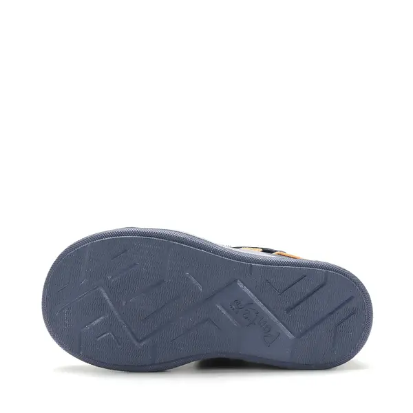 Ghete Ponte20 baieti, piele naturala, supinatie 5 mm, sustinere calcai, bleumarin, model cu dinozaur_DA06-6-2265A-22_Pebebe