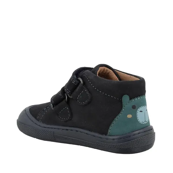 Ghete Primigi baieti, primii pasi, Barefoot, piele naturala, talpa flexibila, varf protector, bleumarin castor_2411200-20_Pebebe