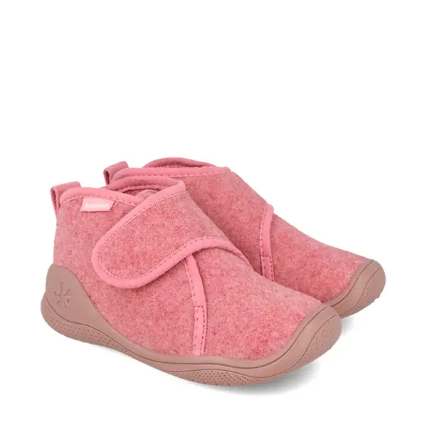 Pantofi Biomecanics Biohome, fete, material textil, sustinere calcai, roz_261280-B144-25_Pebebe