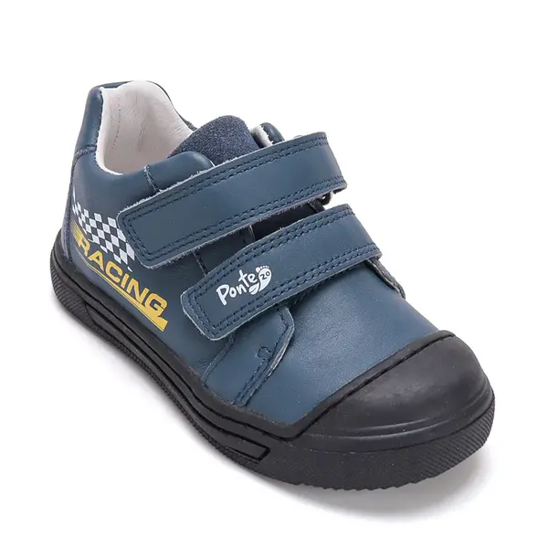 Pantofi copii cu supinatie, piele naturala, talpa ferma, bleumarin, Ponte20_DA03-6-2446-22_Pebebe