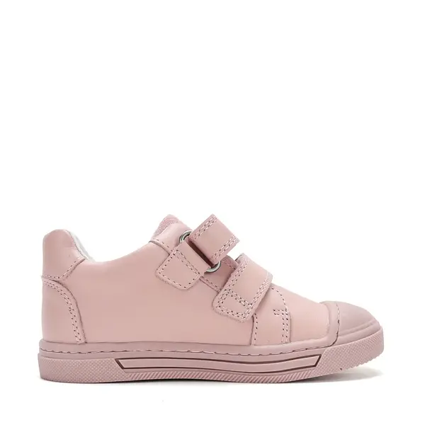Pantofi copii cu supinatie, piele naturala, talpa ferma, roz deschis, Ponte20_DA03-6-2435A-22_Pebebe