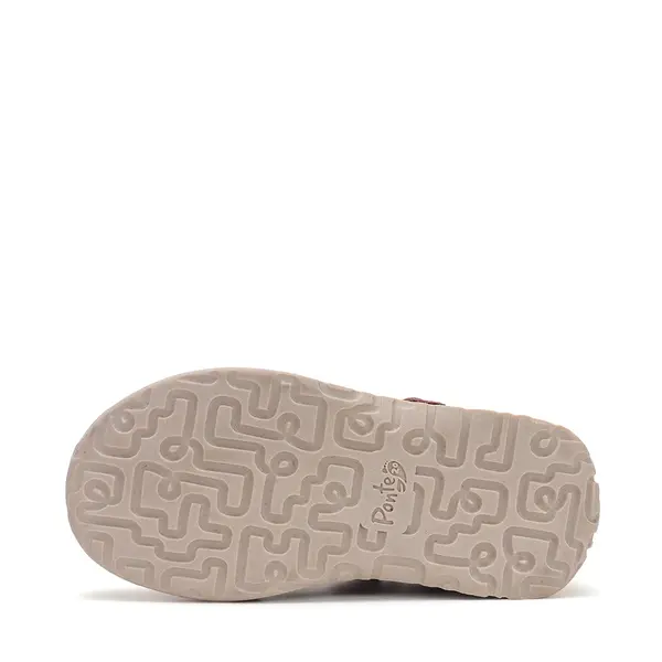Pantofi din piele naturala cu supinatie pentru fete, Ponte20, roz inchis_DA03-6-2289A-23_Pebebe
