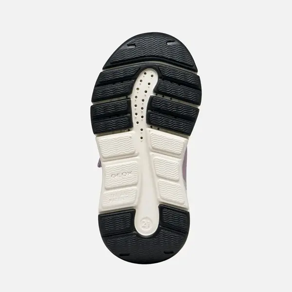 Pantofi Geox Fete, piele naturala, brant antibacterian, Flexyper mini, lila_B656NA-05422-C8112-20_Pebebe