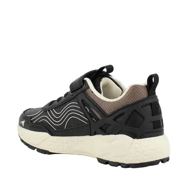 Pantofi Primigi baieti, Sneakers, material textil si alte materiale, negru_2456744-26_Pebebe