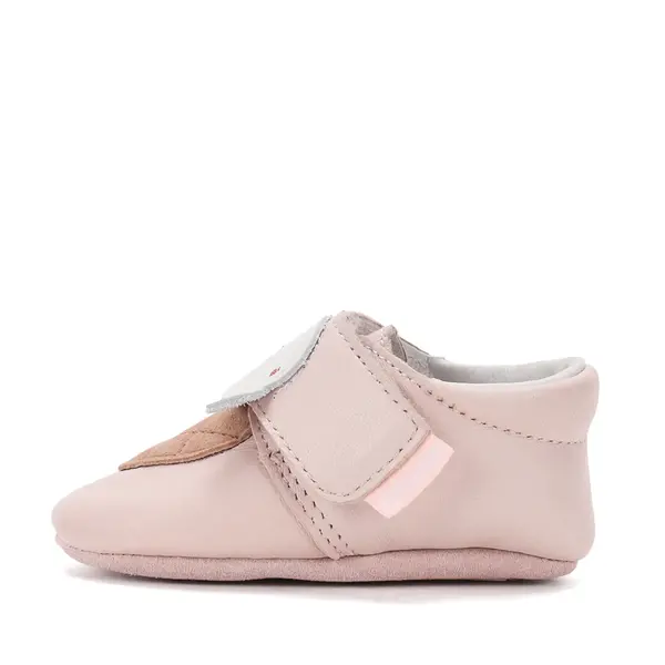Pantofi primii pasi, interior, piele naturala, roz, inghetata, D.D. Step_K1596-62757-18/19_Pebebe
