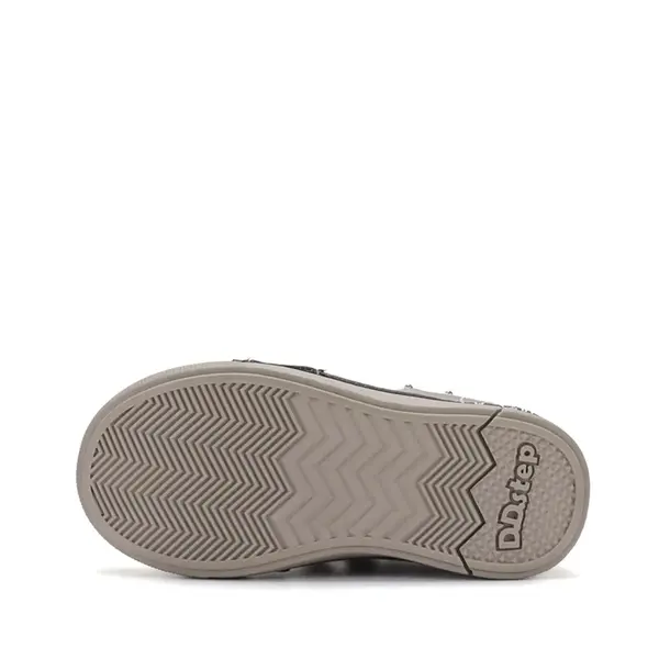 Ghete D.D.Step fete cu LED, talpa flexibila, piele naturala, captuseala piele, cupru, model cu unicorn_A068-62147AM-25_Pebebe