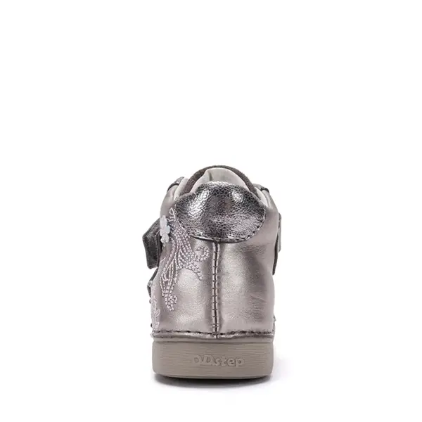 Ghete D.D.Step fete cu LED, talpa flexibila, piele naturala, captuseala piele, cupru, model cu unicorn_A068-62147AM-25_Pebebe