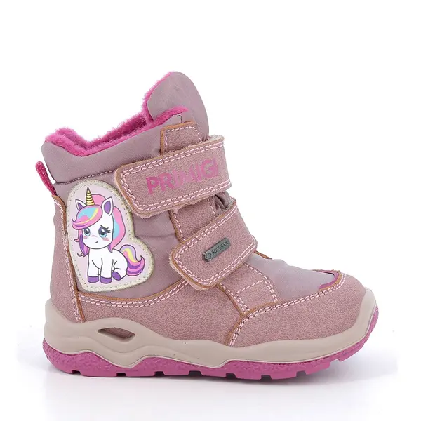 Ghete Primigi fete, captuseala textila, piele sintetica Gore-Tex, doua scaiuri, roz_2363355-20_Pebebe