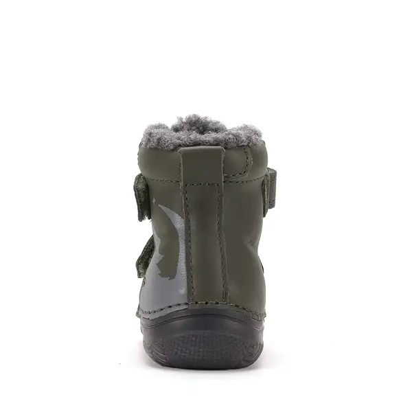Ghete D.D Step baieti, piele naturala, talpa si design fluorescente, imblanite, olive_W082-62555-20_Pebebe