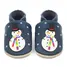 Pantofi din piele moale cu Cedric omul de zapada- BSGS019-0-6-Dotty Fish