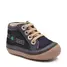Pantofi Sonistreet, piele naturala si piele intoarsa, talpa flexibila, bleumarin, Kickers- 928062-10-10-25-Kickers