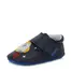 Pantofi primii pasi, interior,  piele naturala, bleumarin, design cu racheta, D.D.Step- K1596-355-18/19-D.D. Step
