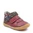 Pantofi din piele naturala, talpa flexibila, rosu bordeaux, Deborah- Ari-002-26-Ariana Baby Shoes