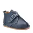 Ghete barefoot copii, piele naturala, talpa flexibila, bleumarin,- RO-104-9-24-By Pebebe