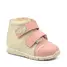 Ghete primii pasi, piele naturala, talpa flexibila, bej roz, Gloria - Ari-206-18-Ariana Baby Shoes