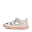 Sandale Copii, barefoot, piele naturala, argintiu, D.D.Step- G077-41565C-25-D.D. Step