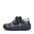 Pantofi copii, piele naturala, barefoot, bleumarin sidef, inimioare, D.D.Step- S070-42189-25-D.D. Step