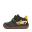 Pantofi baieti, piele naturala, barefoot, verde inchis, masinuta, D.D.Step- S070-42393A-25-D.D. Step
