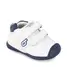 Pantofi copii, piele naturala, Biogateo Sport, alb, albastru, Biomecanics- 221001-A-25-Biomecanics