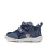 Pantofi fete, material textil, bleumarin, denim, flori, D.D.Step- C077-42610B-25-D.D. Step