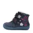 Ghete barefoot fete, piele naturala, captuseala, bleumarin , fairy stars, D.D.Step - W073-42766-25-D.D. Step