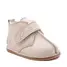 Ghete primii pasi, captuseala textila, talpa felxibila, crem - RO-112-2-23-By Pebebe