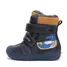 Ghete baieti, piele naturala, captuseala, bleumarin, crocodil, D.D.Step - W071-42421-25-D.D. Step