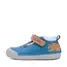 Pantofi D.D.Step, primii pasi, din piele naturala, decupati, primii pași, albastru, crocodil- H066-51978B-25-D.D. Step