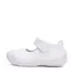 Pantofi fete, piele naturala, decupati, primii pași, alb, D.D. Step- H015-51291C-24-D.D. Step