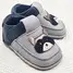 Pantofi primii pasi din piele naturala pentru copii, barefoot, talpa flexibila, model cu raton- RO-16-2-23-By Pebebe