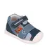 Sandale Biomecanics baieti, talpa flexibila, protectie degete, Biogateo Casual, albastru- 252127-A631-25-Biomecanics
