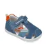 Sandale Biomecanics  baieti, piele naturala, talpa flexibila, protectie degete, Biomecanics wider, albastru- 252169-A556-26-Biomecanics